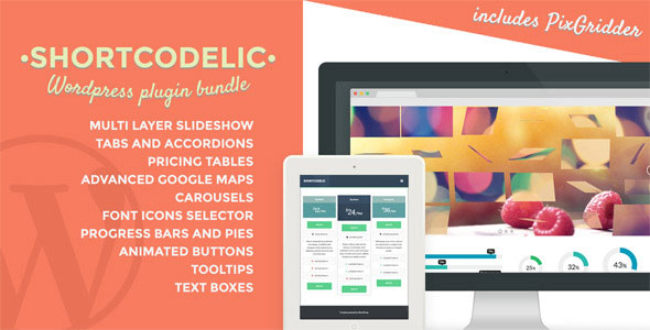 Shortcodelic v2.4.8 - WordPress Plugin Bundle