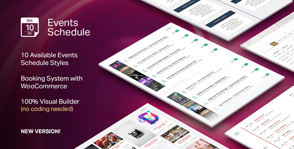 Events Schedule v2.0.5 - WordPress Plugin