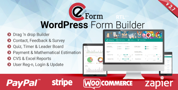 eForm v3.7.4 - WordPress Form Builder