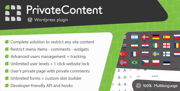 PrivateContent v6.0 - Multilevel Content Plugin