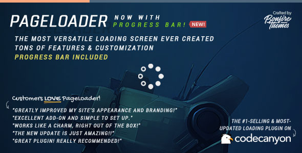 PageLoader v2.7 - Loading Screen and Progress Bar