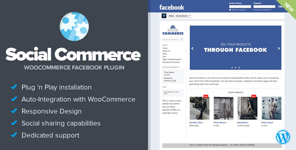 Social Commerce v1.5.1 - WooCommerce Facebook Plugin