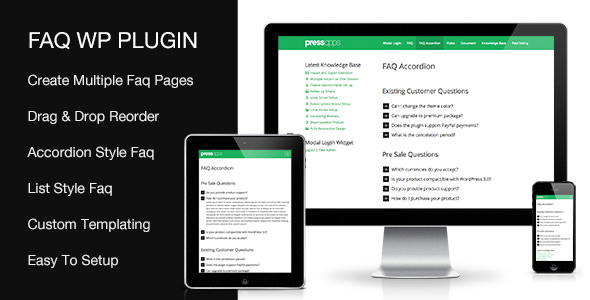 Accordion FAQ WordPress Plugin v2.1.0