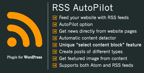 RSS AutoPilot v1.5.0 - unique content extractor