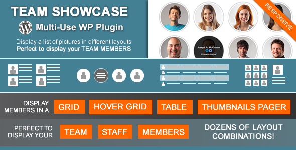 Team Showcase v1.8.6 - Codecanyon WordPress Plugin