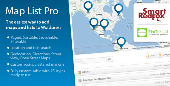 Map List Pro v3.12.9 - Google Maps & Location directories