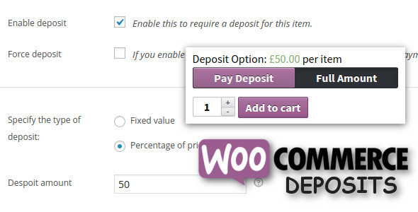 WooCommerce Deposits v2.2.8 - Partial Payments Plugin