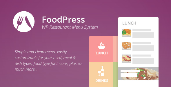 foodpress v1.5.3 - Restaurant Menu & Reservation Plugin