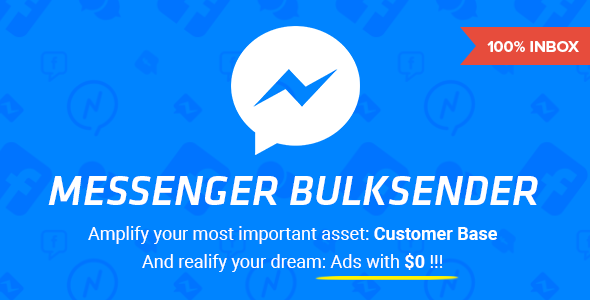 Facebook Messenger Bulksender v1.7