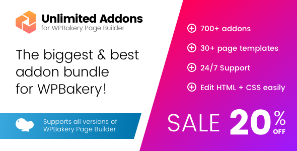 Unlimited Addons for WPBakery Page Builder v1.0.24