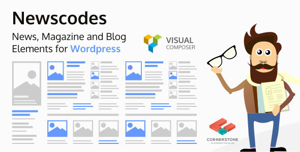 Newscodes v2.2.0 - News, Magazine and Blog Elements for WordPress