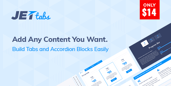 JetTabs v1.0.0 - Tabs and Accordions for Elementor Page Builder