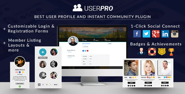 UserPro v4.9.21 - User Profiles with Social Login