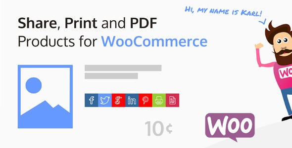 Share, Print and PDF Products for WooCommerce v2.0.1