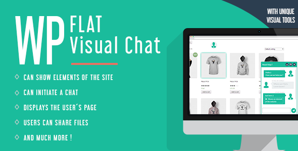 WP Flat Visual Chat v5.369