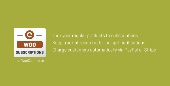 Subscriptio v2.3.8 - WooCommerce Subscriptions