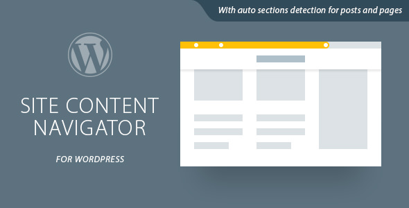 Site Content Navigator For WordPress v1.0