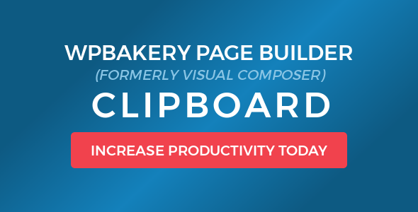 Visual Composer Clipboard v4.5.0