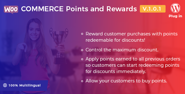 WooCommerce Points and Rewards v1.0.1 - WordPress Plugin