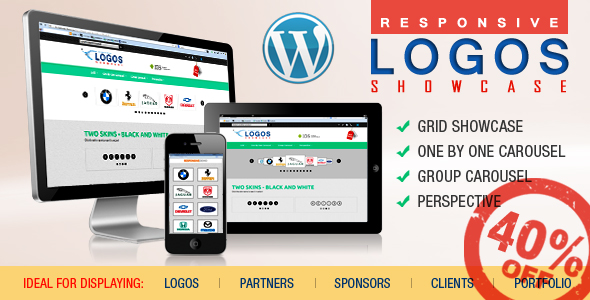 WordPress Logos Showcase v1.3.1.1 - Grid and Carousel