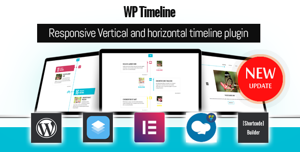 WP Timeline v3.1 - Responsive Vertical and Horizontal timeline plugin