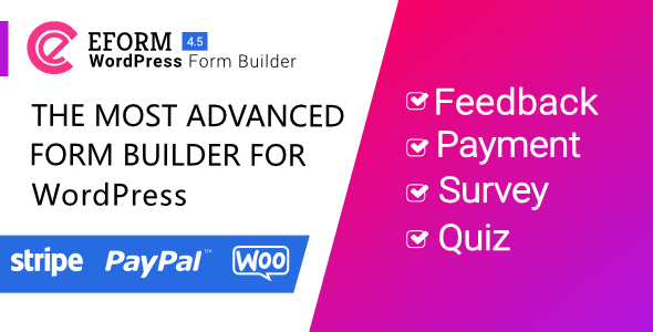 eForm v4.5.0 - WordPress Form Builder