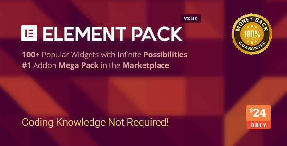 Element Pack v2.5.0 - Addon for Elementor Page Builder