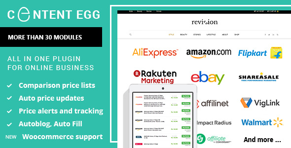 Content Egg v4.8.0 - all in one plugin for Affiliate, Price Comparison