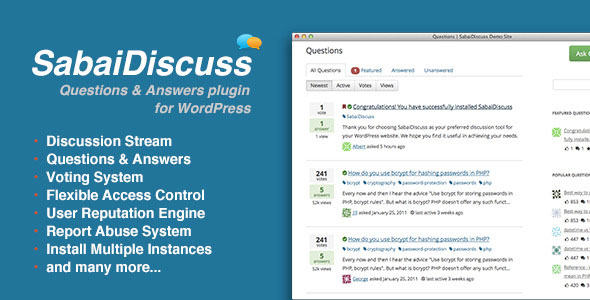 Sabai Discuss for WordPress v1.4.4