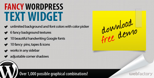 Fancy Text Widget v1.5