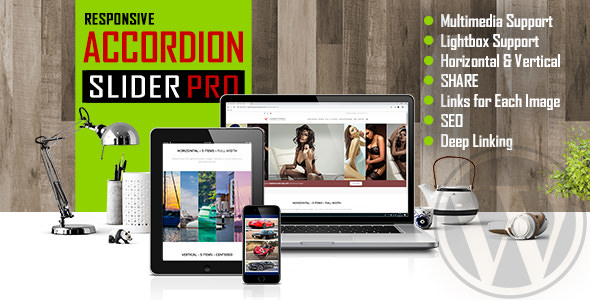 Accordion Slider PRO v1.0 - Responsive Image And Video Plugin