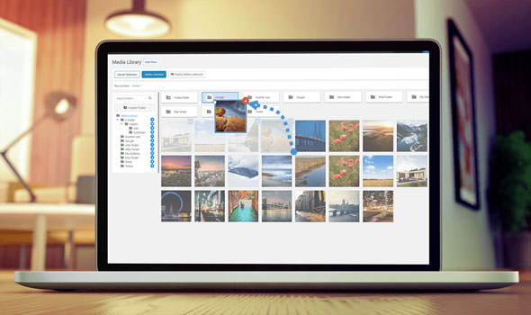 WP Media Folder v4.7.2 - Media Manager with Folders