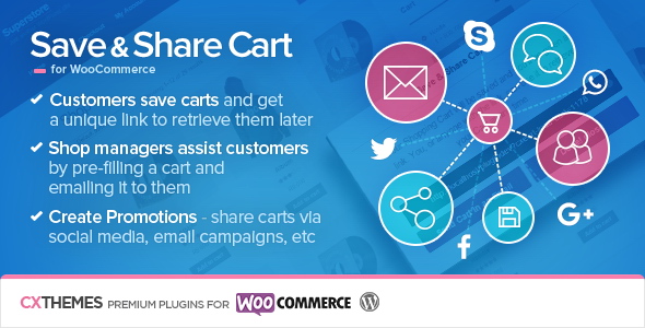 Save & Share Cart for WooCommerce v2.19