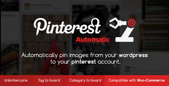 Pinterest Automatic Pin WordPress Plugin v4.10.0