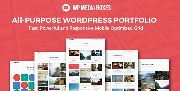 WP Media Boxes Portfolio v1.1