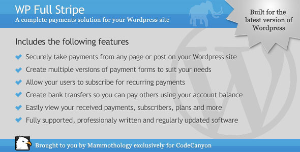 WP Full Stripe v3.16.1