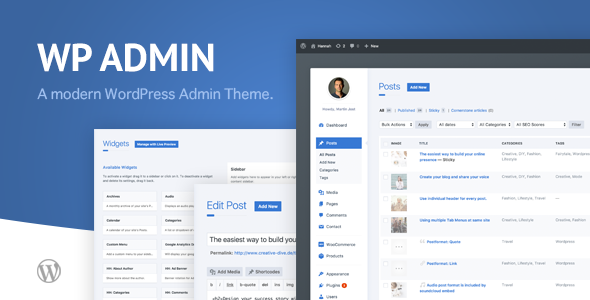 WP Admin Theme CD v1.6