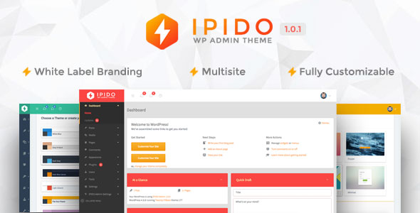 IPIDO v1.0.1 - White label WordPress Admin Theme