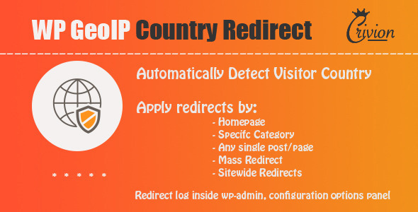 WP GeoIP Country Redirect v2.9