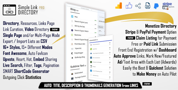 Simple Link Directory Pro v11.4.0
