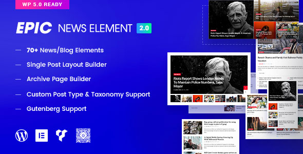 Epic News Elements v2.1.0