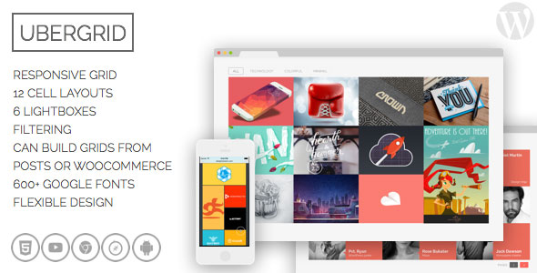 UberGrid v2.9.4.5 - responsive grid builder for WordPress