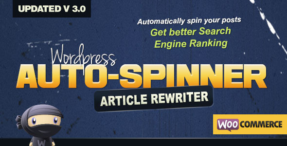 Wordpress Auto Spinner 3.6.0 - Articles Rewriter