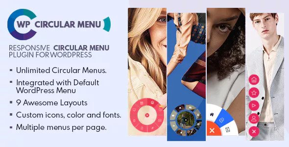 WP Circular Menu v1.0.0 - Responsive Circular Menu