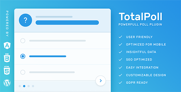 TotalPoll Pro v4.0.3 - WordPress Poll Plugin