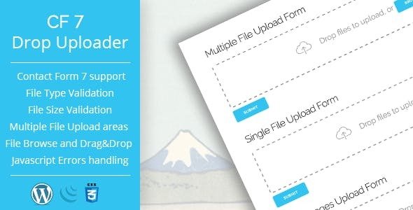 Drop Uploader for CF7 v2.1