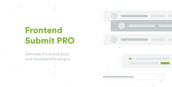 Frontend Submit PRO v3.5