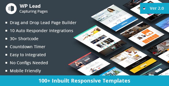 WP Lead Capturing Pages v2.1 - WordPress Plugin