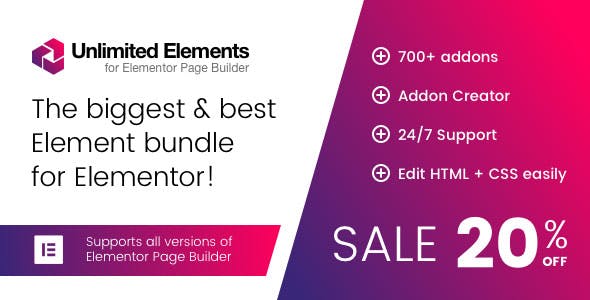 Unlimited Elements for Elementor Page Builder v1.3.10