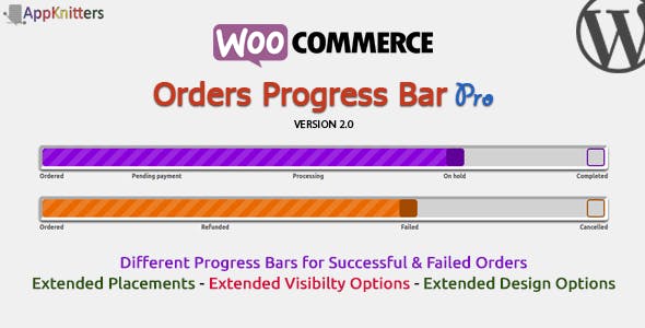 WooCommerce Orders Progress Bar v2.0.1